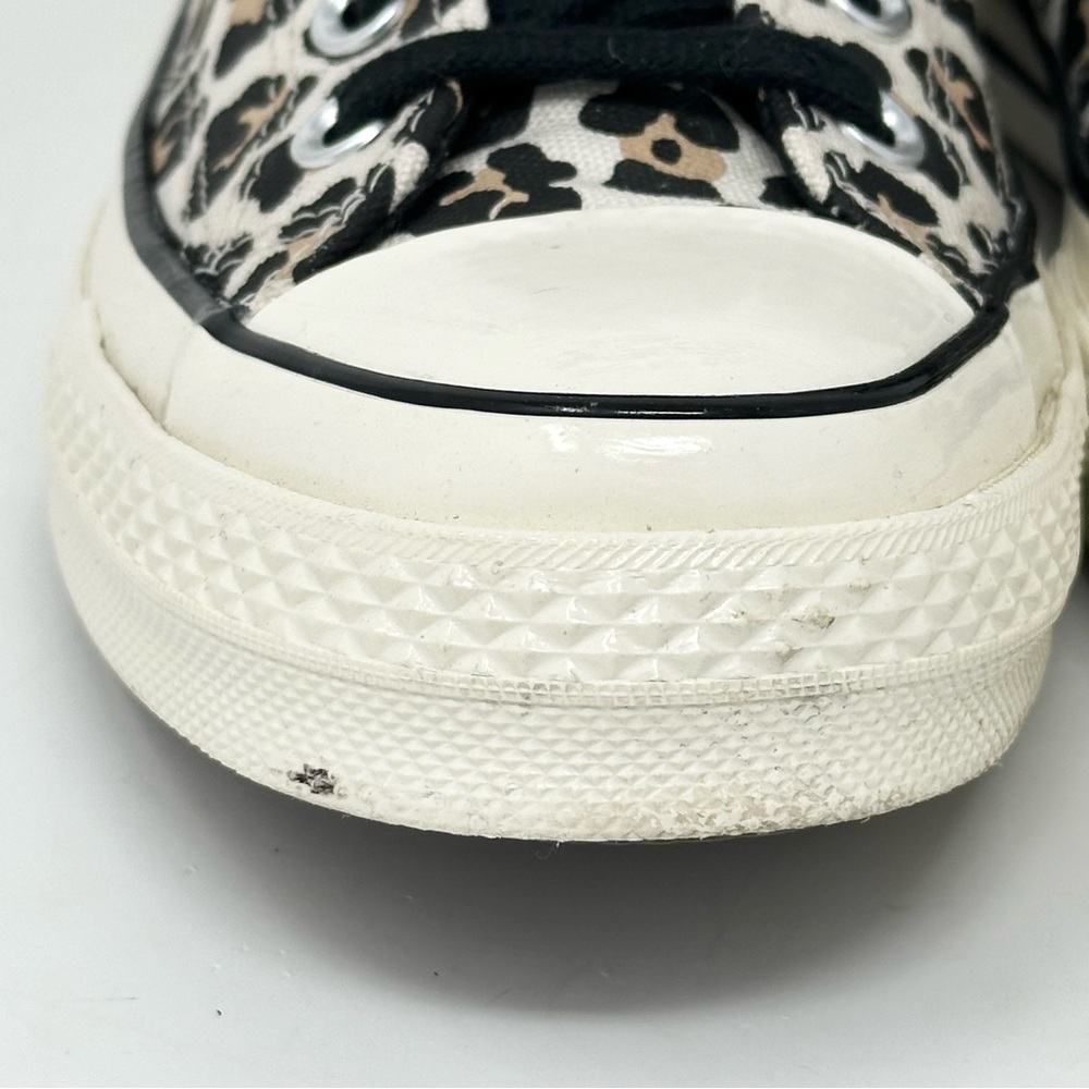 Converse Chuck 70 High Leopard Print Canvas Unisex Sneakers Men's 11 Women's 13 - Picture 5 of 10